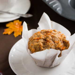 Healthy Spiced Carrot Muffins