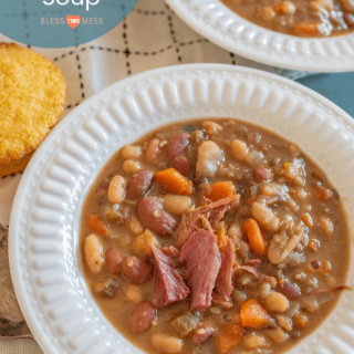 Hearty 15 Bean Soup in the Instant Pot