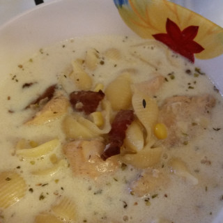 Hearty Chicken and Pasta Chowder