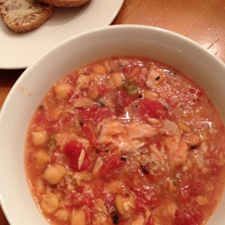 Hearty Red Smoked Salmon Chowder