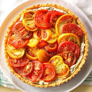 Heirloom Tomato Pie Recipe