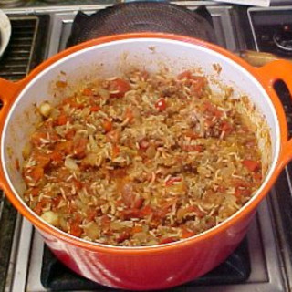 Helen's Spanish Rice With Beef