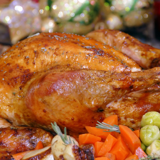Herb Butter-Roasted Turkey and Gravy