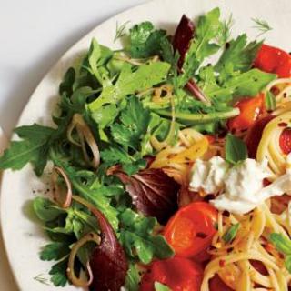 Herb Salad with Sherry Vinaigrette