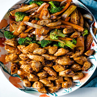 Hibachi Chicken with Vegetables 