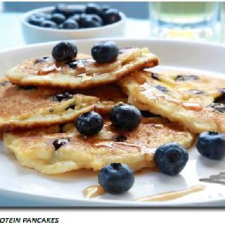 Pancakes, High Protein Blueberry 