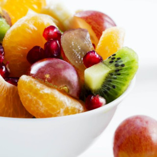 Holiday Fruit Salad with Coconut Sugar