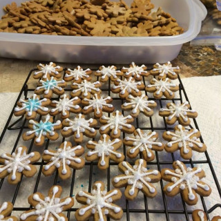 Holiday Ginger Cookies from Stella