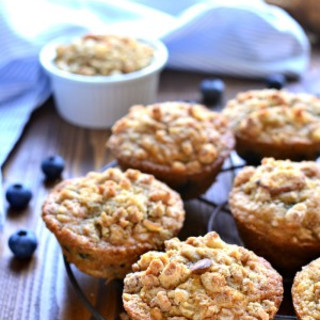 Blueberry Granola Muffins