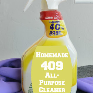 Homemade 409 All-Purpose Cleaner