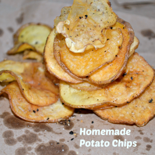 Homemade Black Pepper Potato Chips Recipe