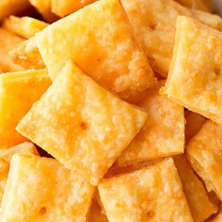 Homemade Cheez Its (3 ingredients)