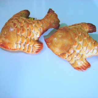 Homemade Fish Shaped Appetizer