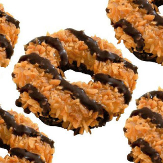 Homemade Girls Scout Cookies: Samoas Recipe