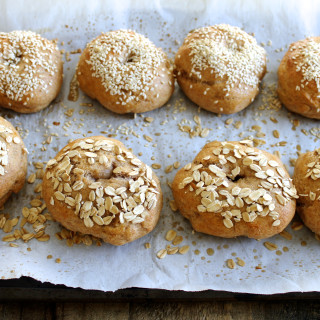 Homemade Whole Wheat Bagels Recipe