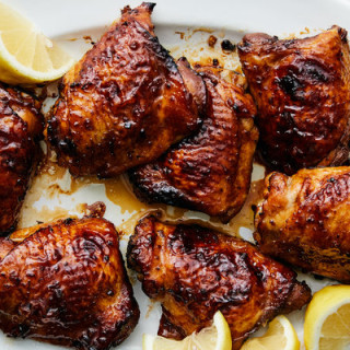 Honey and Soy-Glazed Chicken Thighs