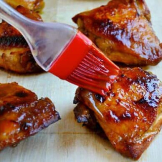 Honey Balsamic Baked Chicken Thighs