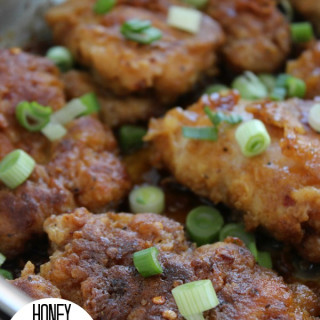 Honey Garlic Chicken Thighs (Aldi Meal)