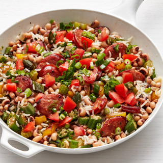 Hoppin' John with Andouille