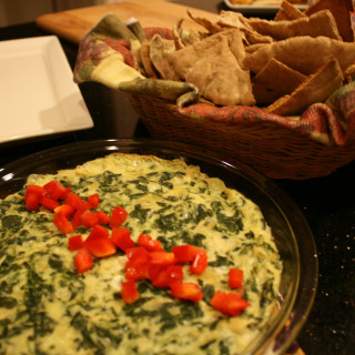 Hot Artichoke and Spinach Dip