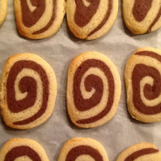 Hot Chocolate Pinwheel Cookies