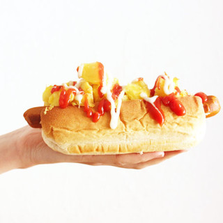 Hot dog "bravo" vegano