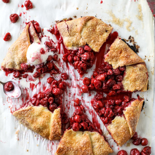 How to Make a Sour Cherry Galette
