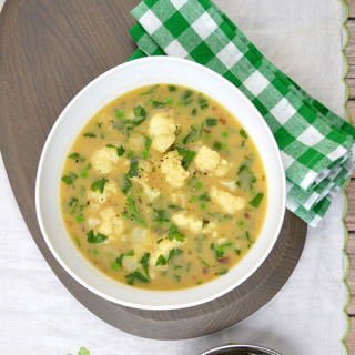 Hungarian Cauliflower Soup Bowl