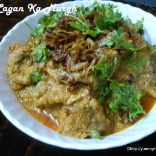 Hyderabadi Dum Ka Murgh Recipe,Lagan Ka Murgh Curry,Chicken Curries