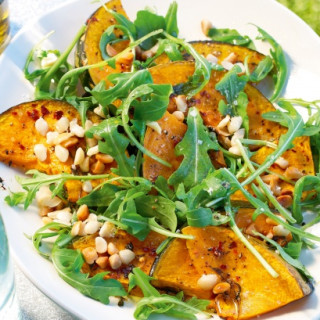 India-Pumpkin & rocket salad