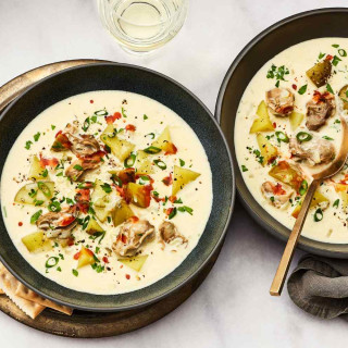 Infuse Creamy Oyster Bisque With Fresh-Shucked Flavor, No Shucking Necessar