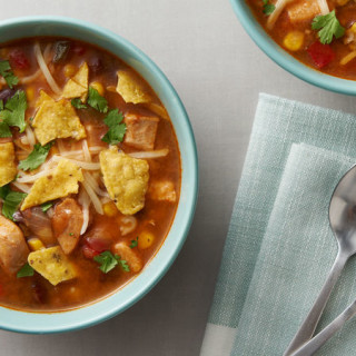 Instant Pot™ Cheesy Chicken Taco Soup