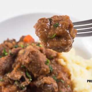Instant Pot Irish Beef Stew and Mashed Potatoes (Pot-in-Pot)