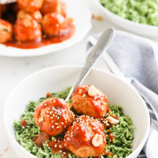 Instant Pot Kung Pao Chicken Meatballs plus How to Instant Pot Meatballs