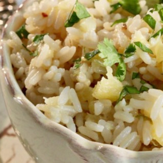 Instant Pot&#174; Pineapple-Coconut-Lime Rice Recipe