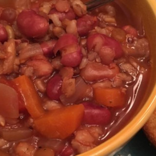 Instant Pot&#174; Vegan 15-Bean Soup Recipe