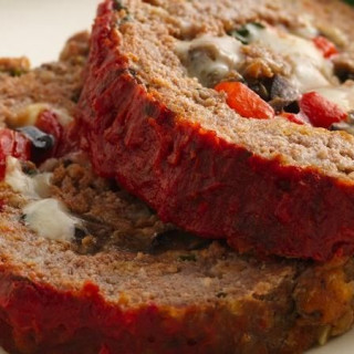 Italian Cheese-Stuffed Meatloaf