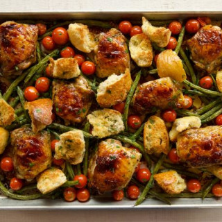 Italian Chicken Sheet Pan Supper