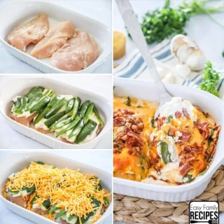 Jalapeno Popper Chicken Casserole &middot; Easy Family Recipes