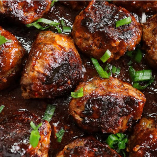 Jerk BBQ Meatballs-image