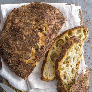 Jim Lahey&#039;s No-Knead Olive Bread