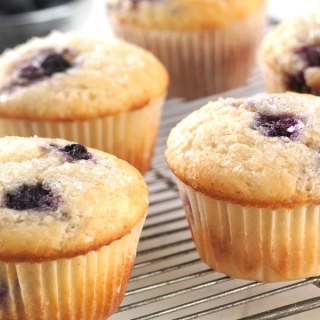 Jordan Marsh-Inspired Blueberry Muffins