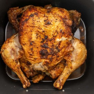 Juicy Air Fryer Whole Chicken with Crispy Skin