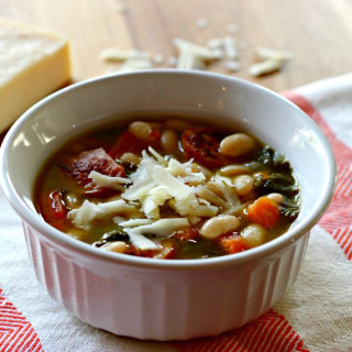 Kale and White Bean Soup with Smoked Sausage