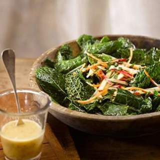 Kale, Carrot and Apple Salad