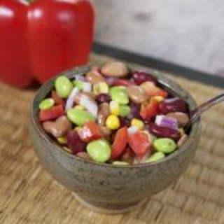 Kaleidoscope Bean Salad