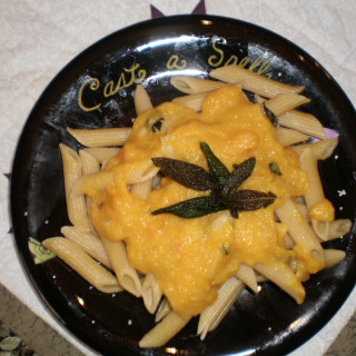 Kemp’s Butternut Squash Pasta with Fried Sage Leaves