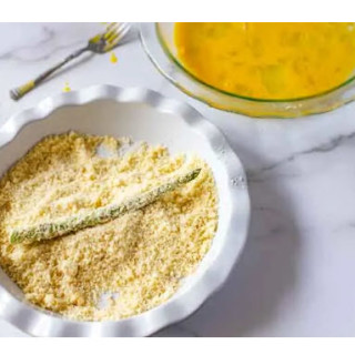 Keto Asparagus Fries with Garlic Lemon Aioli Sauce (Air Fryer)
