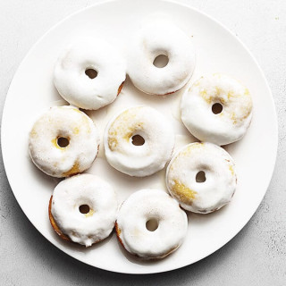 Keto Donuts with Sweet Cream Glaze &bull; Low Carb with Jennifer