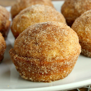 Keto Muffins- Classic Cinnamon "Sugar" Donut Style